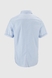 Рубашка однотонная мужская Demos 24-DJW 4XL Голубой (2000990624697S) Фото 9 из 10