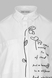 Рубашка с узором женская AYN 1931 L Белый (2000990421494S) Фото 9 из 11
