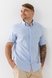 Рубашка однотонная мужская Demos 24-DJW 4XL Голубой (2000990624697S) Фото 1 из 10