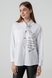 Рубашка с узором женская AYN 1931 L Белый (2000990421494S) Фото 1 из 11