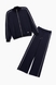 Спортивний костюм для дівчинки Toontoy 24160 кофта + штани 158 см Темно-синій (2000989883814D) Фото 7 з 15