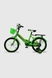 Велосипед дитячий DOUMOER LH112954 16" Салатовий (2000990469779) Фото 4 з 11