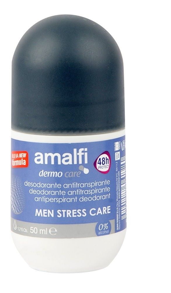Фото Amalfi роликовый дезодорант Men Stress Care 50 мл (8414227061980A)