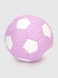 М'яч футбольний YH111313 Бузково-білий (2000990568571) Фото 1 з 2