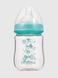 Скляна пляшечка для годування BABOO 3-122 Синій (5057778031229) Фото 2 з 6