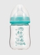 Стеклянная бутылочка для кормления BABOO 3-122 Синий (5057778031229) Фото 3 из 6