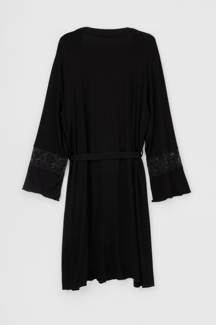 Фото Комплект халат+рубашка женский Atik 891 M/L Черный (2000990159120A)