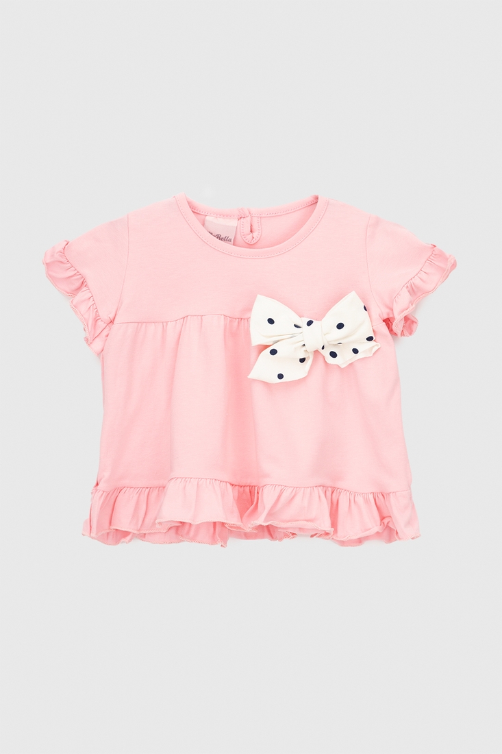 Фото Костюм (футболка+лосини) для дівчинки Baby Show 249784 86 см Рожевий (2000990422859S)