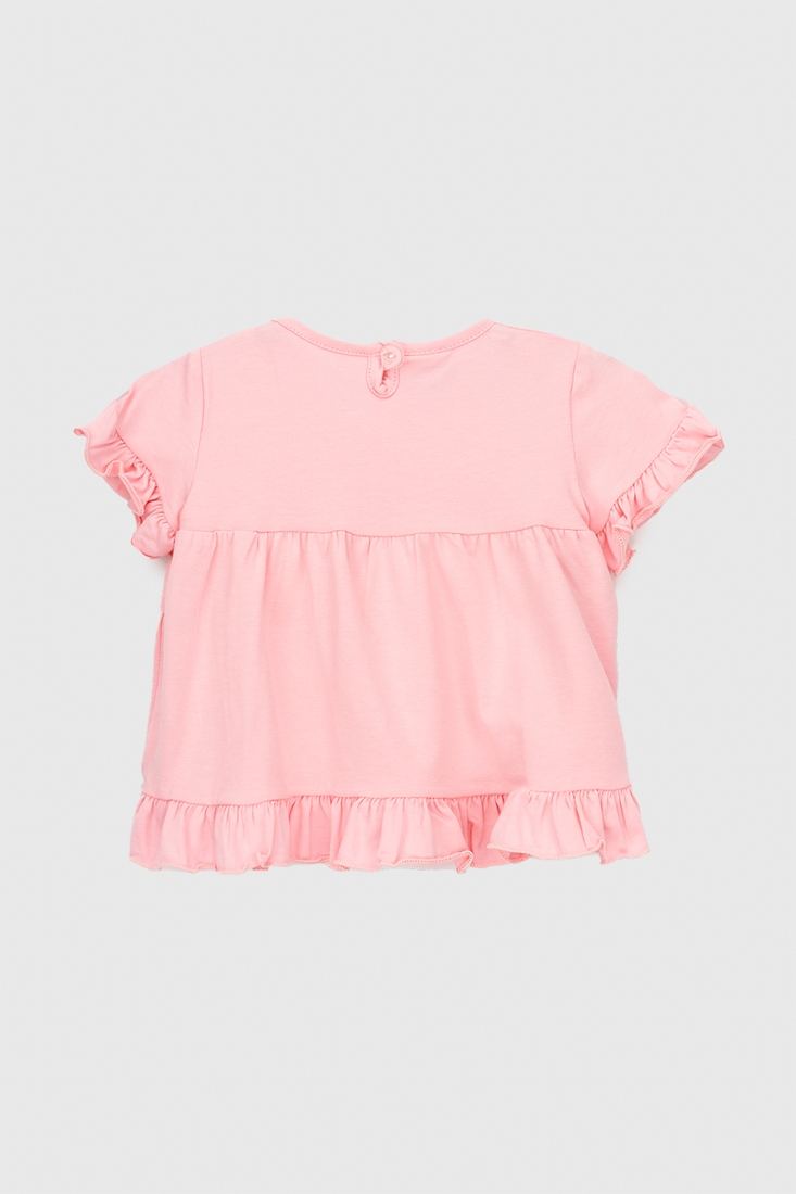 Фото Костюм (футболка+лосини) для дівчинки Baby Show 249784 68 см Рожевий (2000990422828S)
