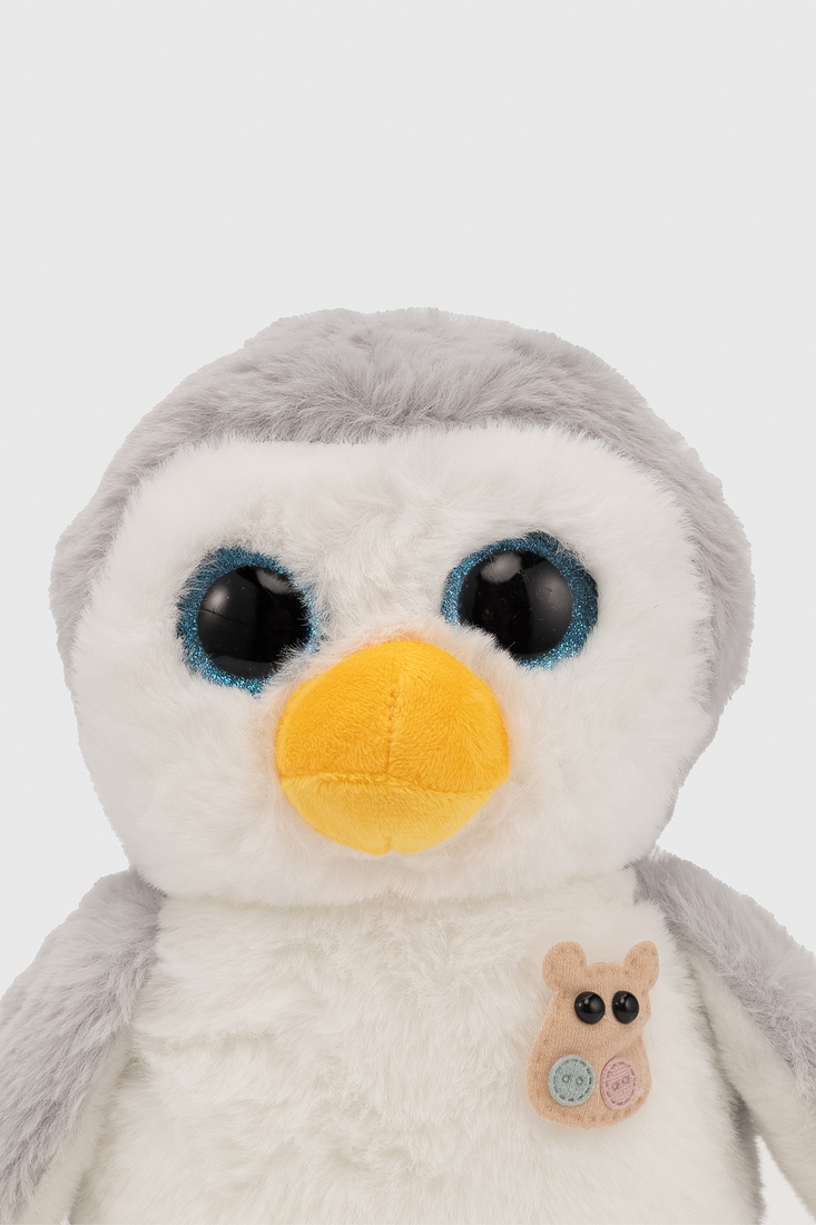 Фото Мягкая игрушка Пингвин M14765 Серый (2000990368034)
