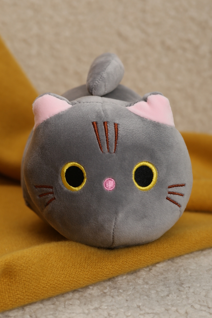 Фото Мягкая игрушка подушка кошка 20 см K6007 Разноцветный (2000989526704)