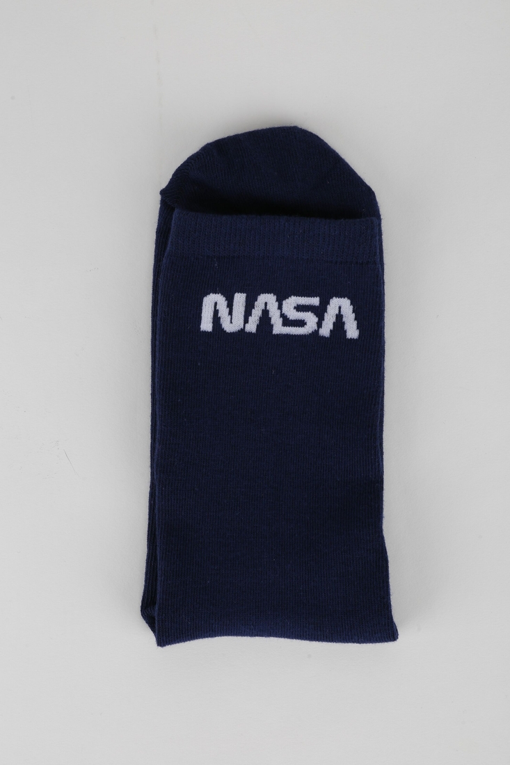 Фото Шкарпетки чоловічі ГЕНЕЗІС NASA 53 34 233 SINGLE 43-46 Синій (2000989580676А)