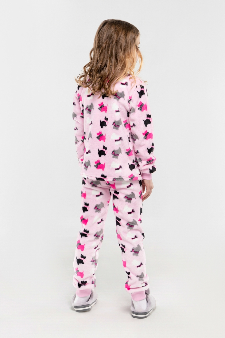 Фото Пижама для девочки Фламинго 855-910 DOG 134-140 см Розовый (2000990225702A)