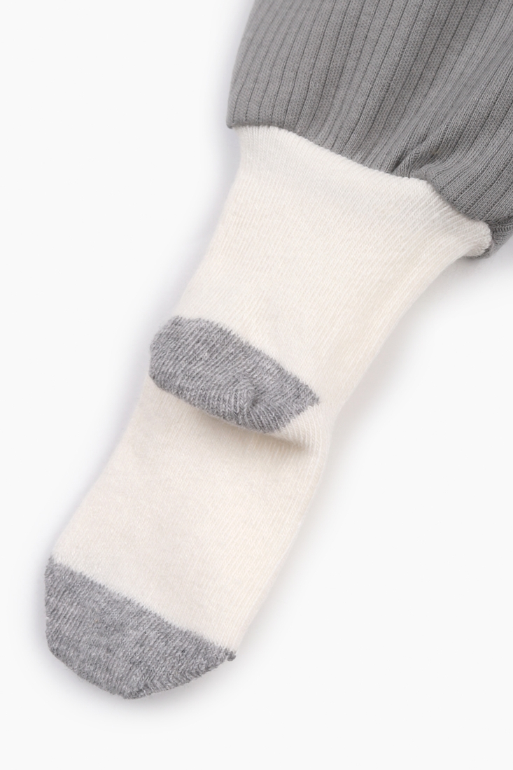 Фото Повзунки зі шкарпетками Sundoll 1209 92 см Сірий (2000989472490D)