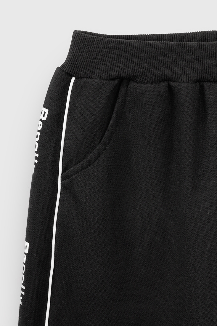 Фото Спортивный костюм кофта+штаны для мальчика 8901 152 см Черный (2000990561343D)