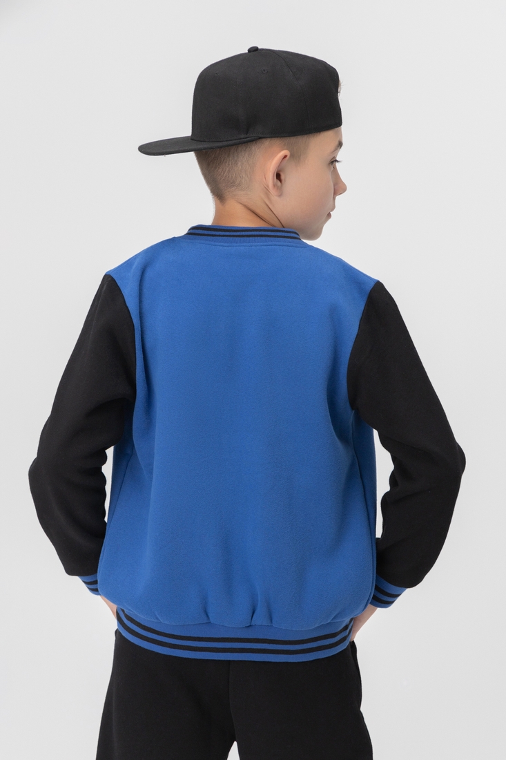 Фото Спортивний костюм для хлопчика (кофта, штани) Lizi 582 170 см Синій (2000989981275W)