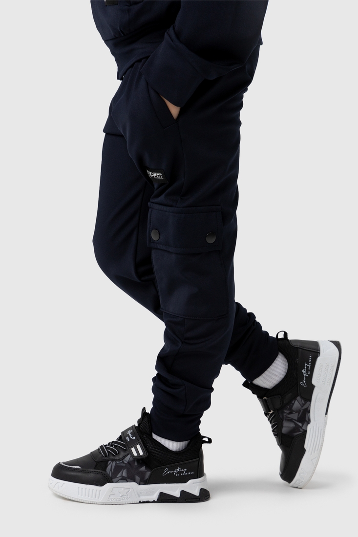 Фото Спортивный костюм (кофта, штаны) для мальчика MAGO T356 152 см Темно-синий (2000989918547D)