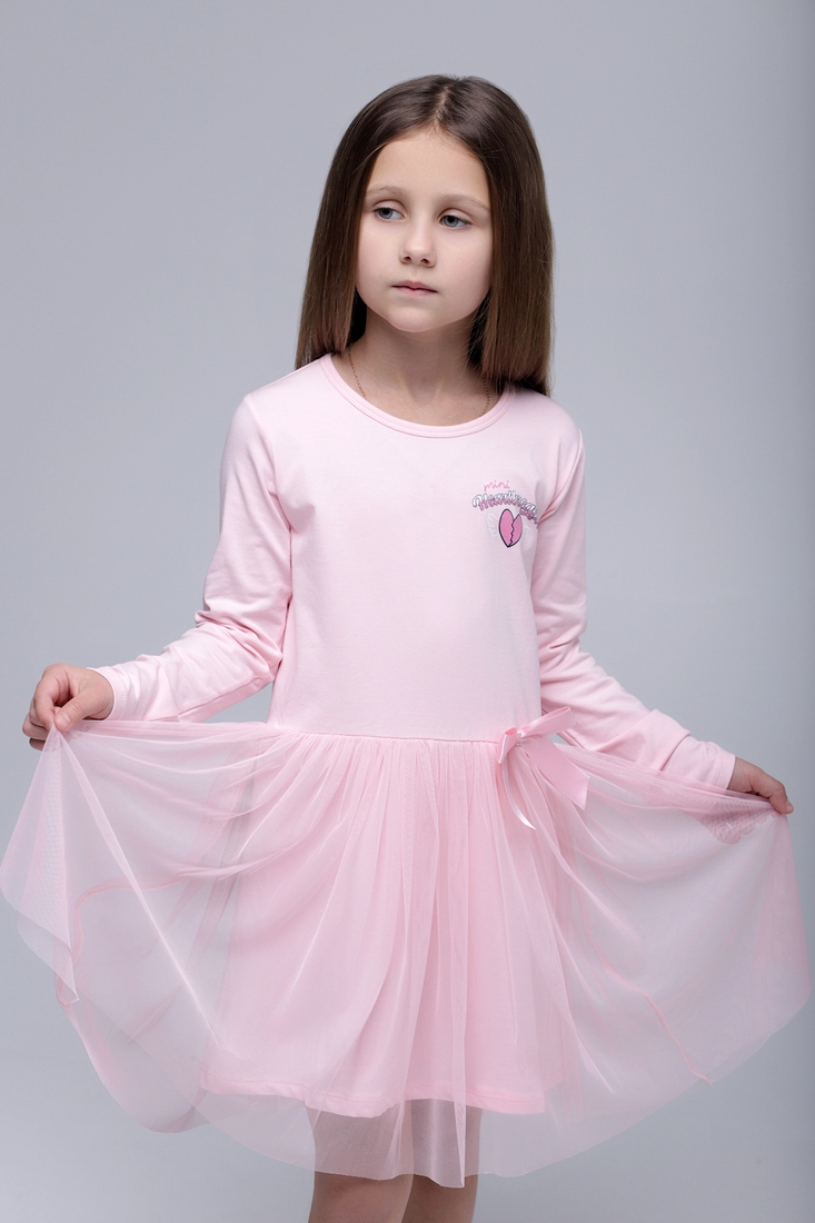 Фото Платье Pop Fashion 6941 134 см Розовый (2000989259930D)