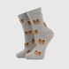 Шкарпетки для дівчинки V&T ШДК144-024 Ведмедики пухнасті 20-22 Сірий (2000990201676A) Фото 1 з 7