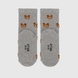 Шкарпетки для дівчинки V&T ШДК144-024 Ведмедики пухнасті 20-22 Сірий (2000990201676A) Фото 7 з 7