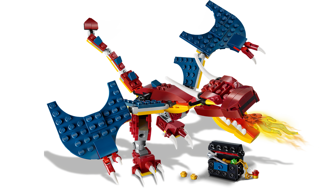 Фото Конструктор Lego Creator Огненный дракон (31102)