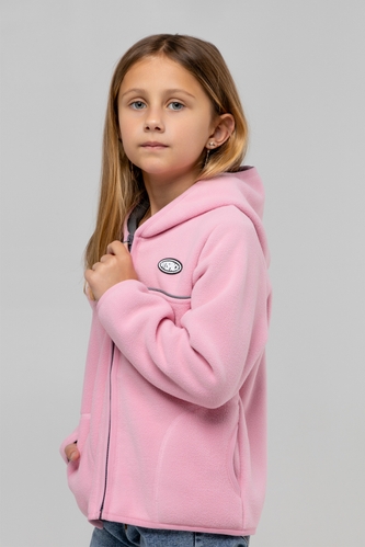 Фото Кофта однотонная для девочки Lizi 2304 140 см Розовый (2000990001900W)