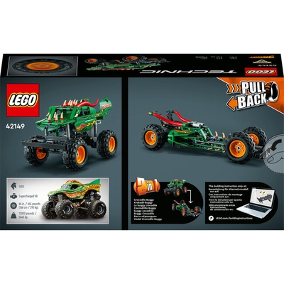 Конструктор LEGO Technic Monster Jam Dragon 42149 (5702017400099)