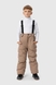 Комбинезон для мальчика Snowgenius H38-08 куртка + штаны на шлейках 116 см Бежевый (2000989630586W) Фото 10 из 30