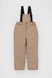 Комбинезон для мальчика Snowgenius H38-08 куртка + штаны на шлейках 116 см Бежевый (2000989630586W) Фото 22 из 30