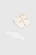 Комплект для дівчинки Mini Papi 100 Сердечко пінетки+пов'язка One Size Білий (2000990058027D) Фото 3 з 6