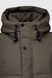Куртка однотонная мужская 9903 L Хаки (2000990544391W) Фото 9 из 17