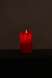 LED свічка 263 9 см Червоний (2000989483762A)