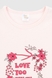 Піжама для дівчинки Mini Moon 7032 146-152 см Рожевий (2000990500342A) Фото 11 з 21
