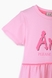 Платье с принтом для девочки Baby Show 23-3093 98 см Розовый (2000989449034S) Фото 9 из 11