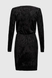Сукня вечірня однотонна жіноча MyChance 2403 48 Чорний (2000990274465D) Фото 11 з 12