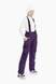 Штани на шлейках для дівчинки A-30 164 см Фіолетовий (2000989626770W) Фото 6 з 19