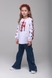 Сорочка з вишивкою для дівчинки КОЗАЧЕК ЯРИНКА 158 см Червоний (2000902200124D) Фото 2 з 10