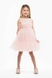 Сукня святкова для дівчинки Wecan 23040 134 см Персиковий (2000989728702S) Фото 1 з 11