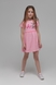 Платье с принтом для девочки Baby Show 23-3093 98 см Розовый (2000989449034S) Фото 1 из 11
