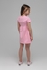 Платье с принтом для девочки Baby Show 23-3093 98 см Розовый (2000989449034S) Фото 3 из 11