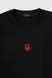 Світшот чоловічий ВЦ Герб червоний S Чорний (2000990164797D) Фото 8 з 13