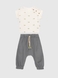 Костюм футболка+штаны для мальчика Mini Papi 942 Серый (2000990560742S) Фото 1 из 10