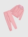 Костюм худі+штани дитячий Dinomin DM2401 140 см Рожевий (2000990557995D) Фото 14 з 22