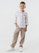 Штани з візерунком для хлопчика Pitiki 751-1 128 см Бежевий (2000990522870S) Фото 5 з 14