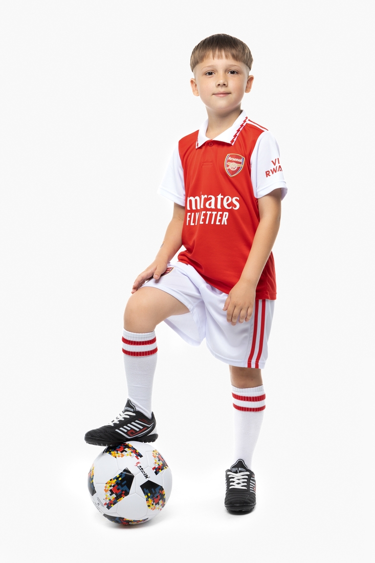 Фото Футбольная форма для мальчика BLD АРСЕНАЛ EMIRATES 104 см Красный (2000989681168A)