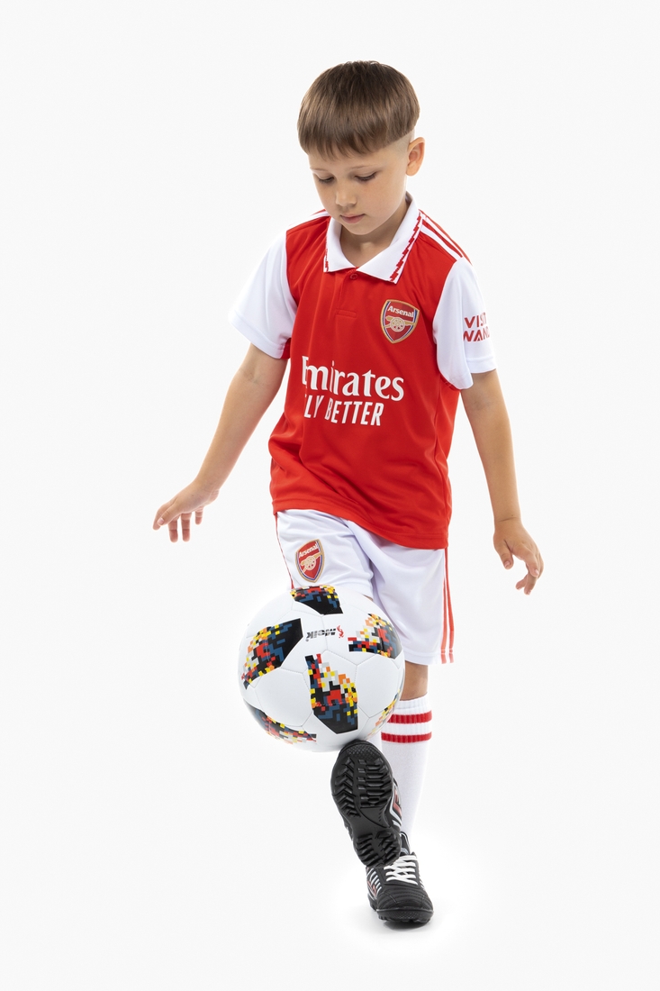 Фото Футбольная форма для мальчика BLD АРСЕНАЛ EMIRATES 104 см Красный (2000989681168A)