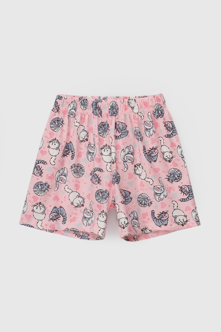 Фото Комплект халат+піжама для дівчинки Nicoletta 85659 116-122 см Рожевий (2000990637277A)