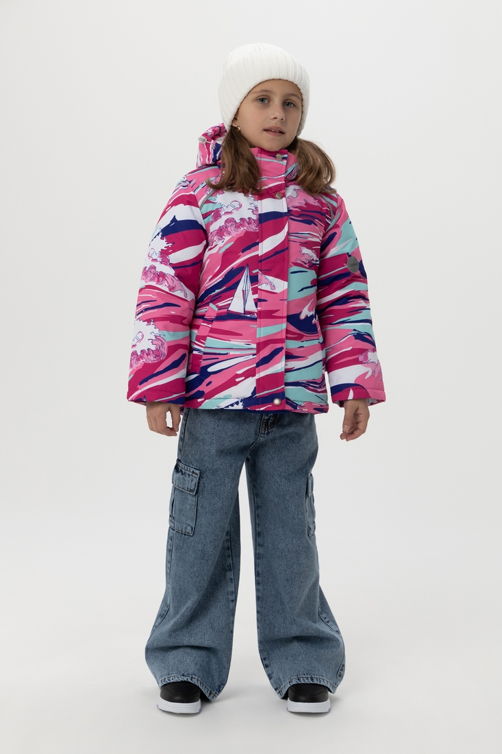 Фото Куртка для девочки Snowgenius H27-022 116 см Розовый (2000989630104W)