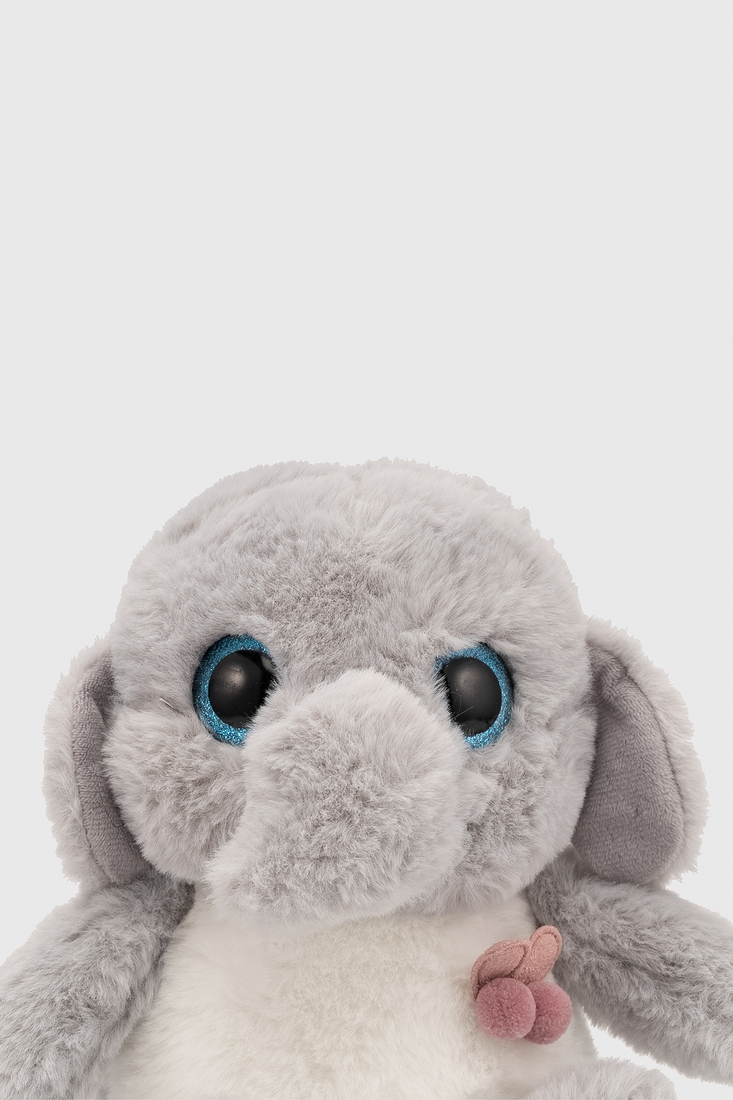 Фото М’яка іграшка Слон M14765 Сірий (2000990368058)