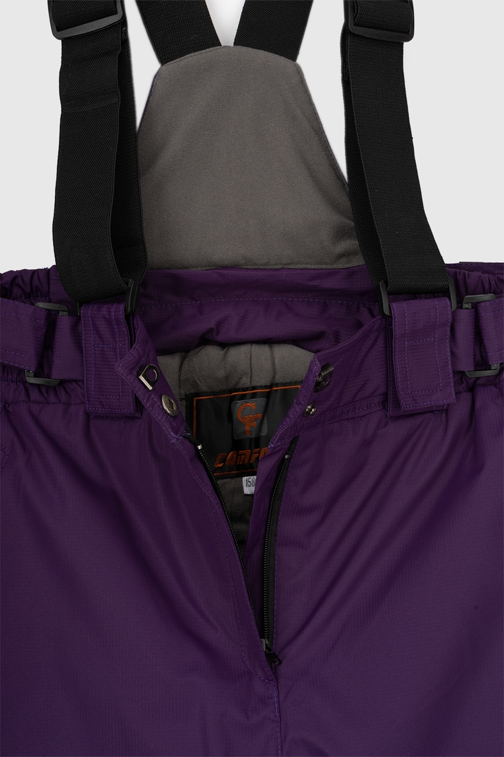 Фото Штани на шлейках для дівчинки A-30 164 см Фіолетовий (2000989626770W)